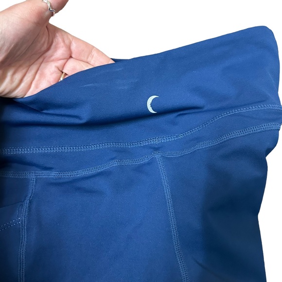 Zyia Active Blue Cropped Leggings Size 2 - Picture 6 of 11